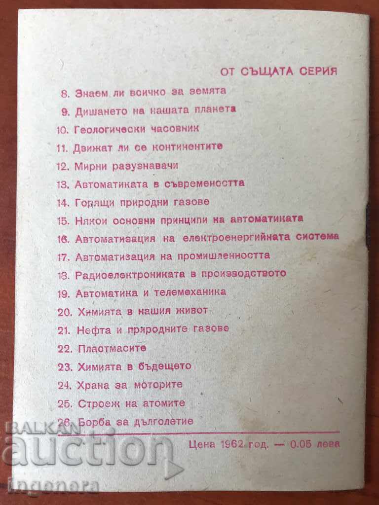 Delivery of BOOK BOOK SCIENCE AND TECHNOLOGY-1962 Delivery of BOOK BOOK SCIENCE AND TECHNOLOGY-1962
