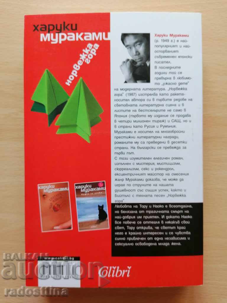 Norwegian mountain Haruki Murakami with price 14.99 BGN | € 7.66 Norwegian mountain Haruki Murakami with price 14.99 BGN | € 7.66