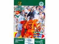 Panathinaikos - Litex Lovech UEFA Football Program 2002