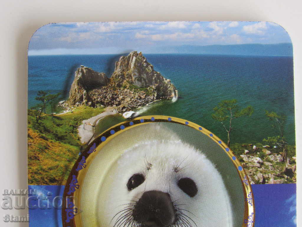 Authentic 3D magnet from Lake Baikal, Russia-Series-35 - 5 Authentic 3D magnet from Lake Baikal, Russia-Series-35 - 5