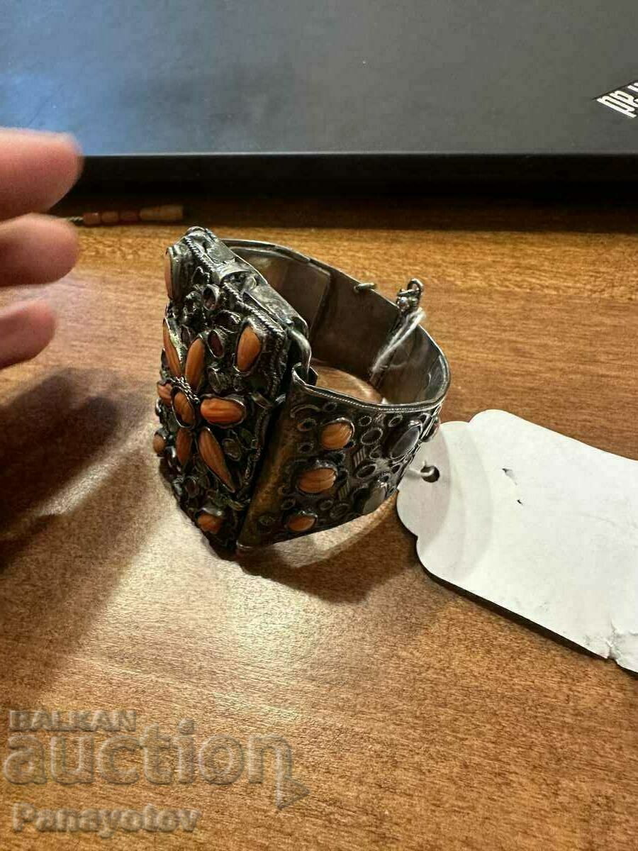 CORAL BRACELET SILVER RENAISSANCE FOR PAFTY WEAR UNIQUE - 7