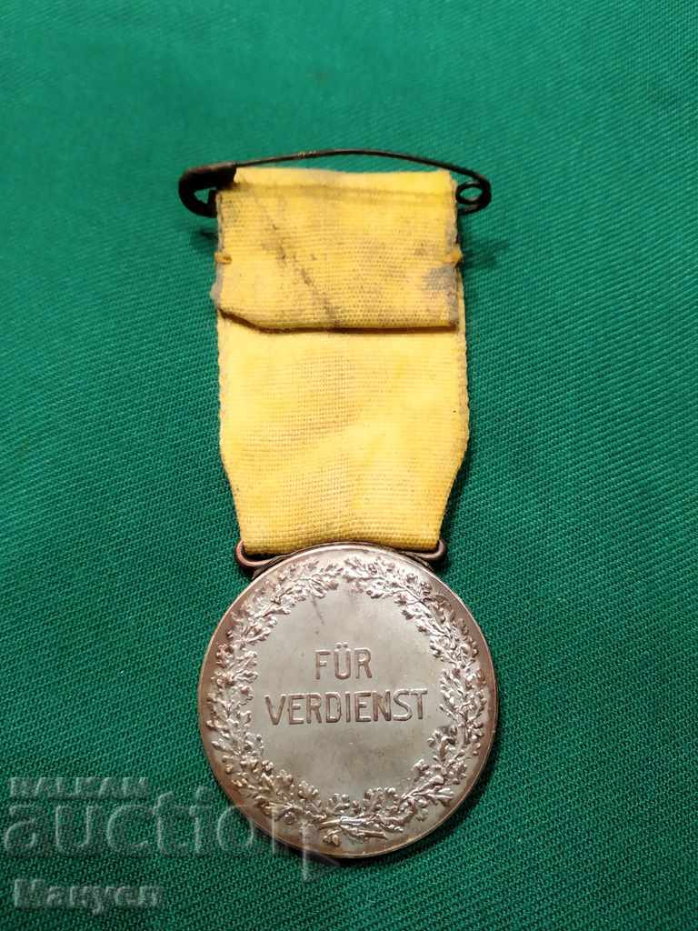 Δημοπρασία Πουλάω παλιό ασημένιο μετάλλιο "For Merit" Germany PSV.RRRR Δημοπρασία Πουλάω παλιό ασημένιο μετάλλιο "For Merit" Germany PSV.RRRR