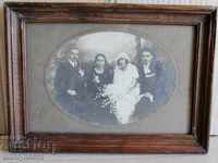 Портрет от бабините тавани снимка фотография рамка Венчавка