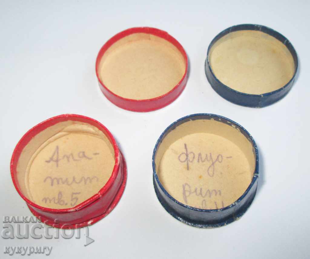 Auction  2 old drugstore packaging for drug pharmacy