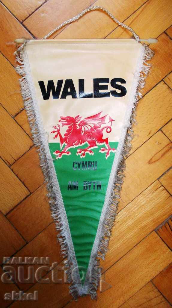 Wales flag football federation old football flag
