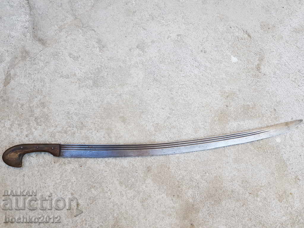 Rare Russian Circassian Cossack three-channel saber sabre