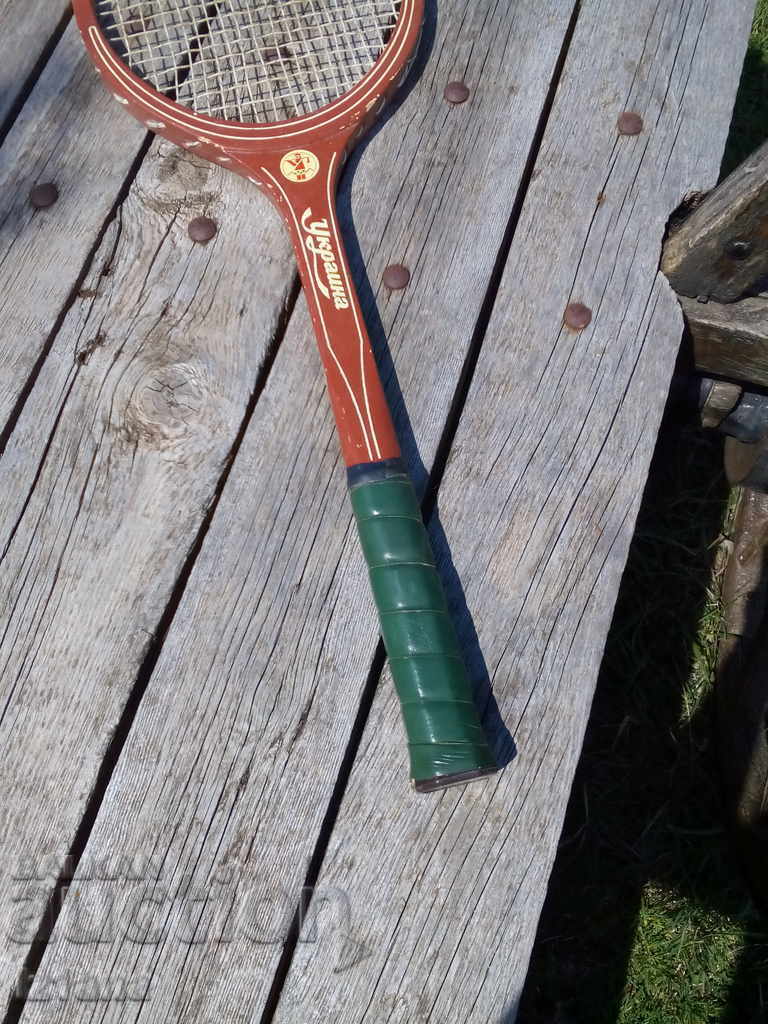 Old tennis racket, Ukraine - 6 Old tennis racket, Ukraine - 6