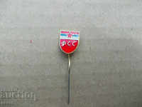 Football badge Serbia federation part of Yugoslavia football badge