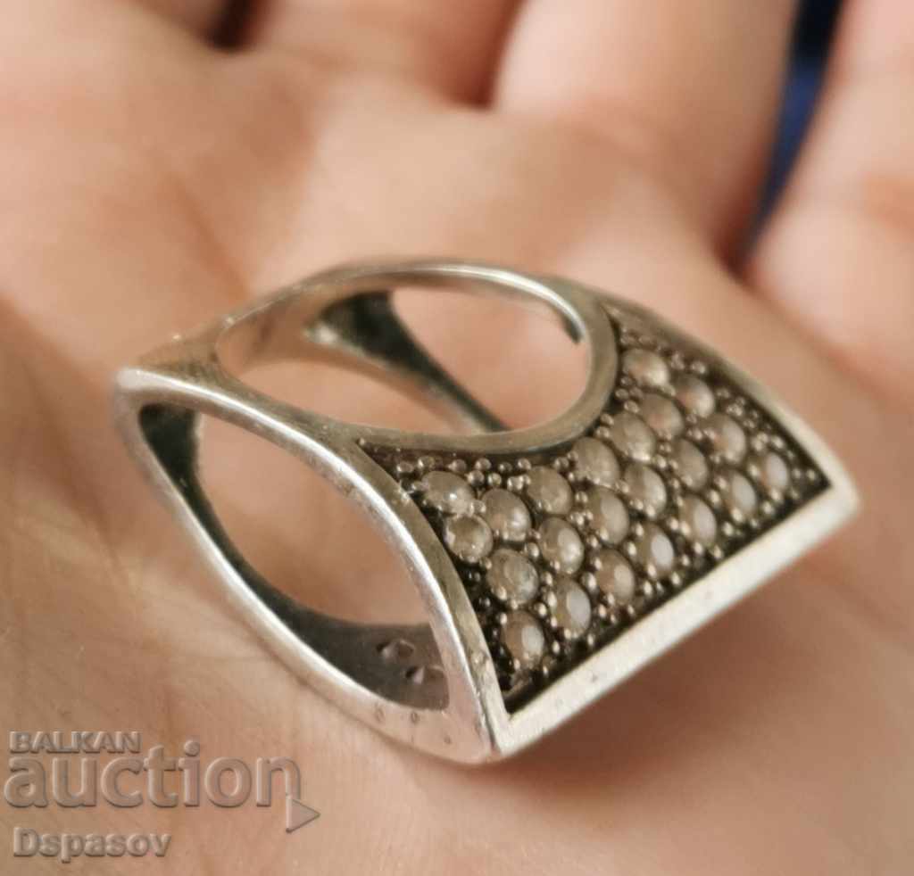 Unique Custom Silver Ring