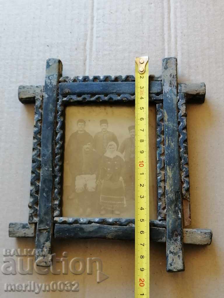 Auction  Portrait of grandmother's ceilings picture photography in frame