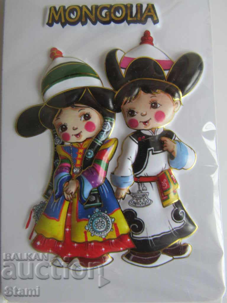 Authentic 3D magnet from Mongolia-series-2 with price 8.70 BGN | € 4.45