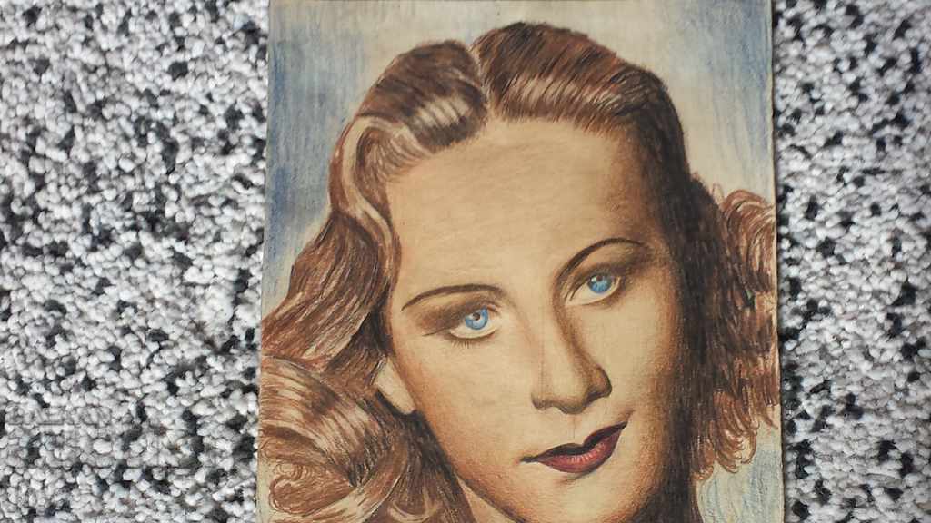 PORTRAIT OF A WOMAN COLORED PEN with price 50.00 BGN | € 25.56 PORTRAIT OF A WOMAN COLORED PEN with price 50.00 BGN | € 25.56