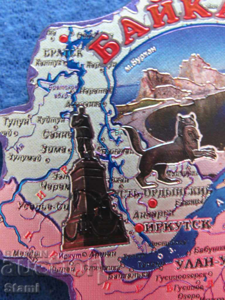 An authentic magnet from Lake Baikal, Russia-Series-40 - 5 An authentic magnet from Lake Baikal, Russia-Series-40 - 5