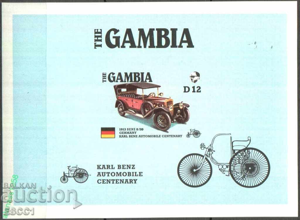 Чист блок Автомобили 1986  от Гамбия