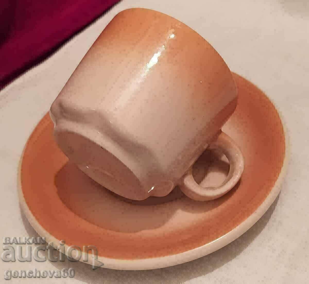 Delivery of Bulgarian Glazed Ceramics from the USSR/gift cup Delivery of Bulgarian Glazed Ceramics from the USSR/gift cup