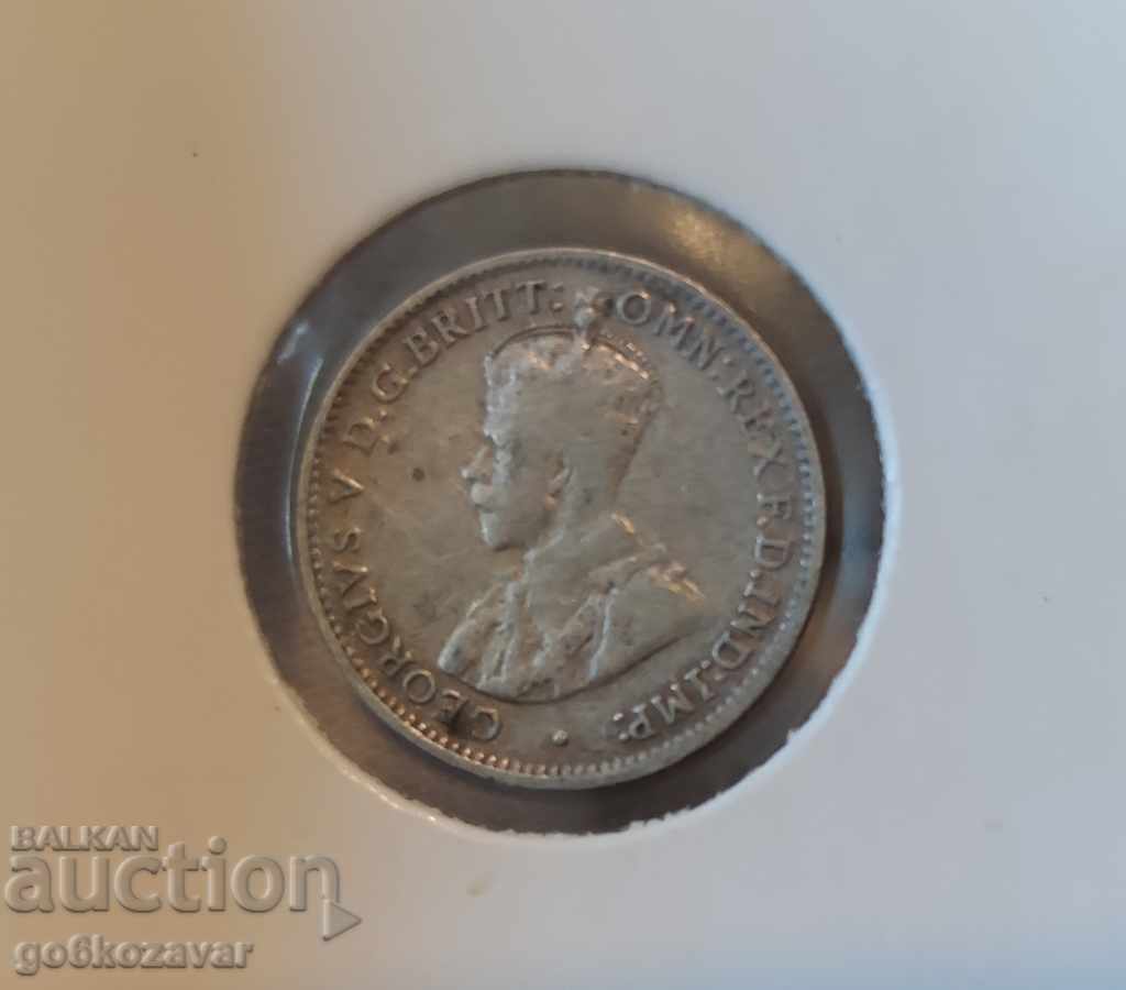 Australia 3 pence 1912 Silver.RR with price 47.00 BGN | € 24.03 Australia 3 pence 1912 Silver.RR with price 47.00 BGN | € 24.03