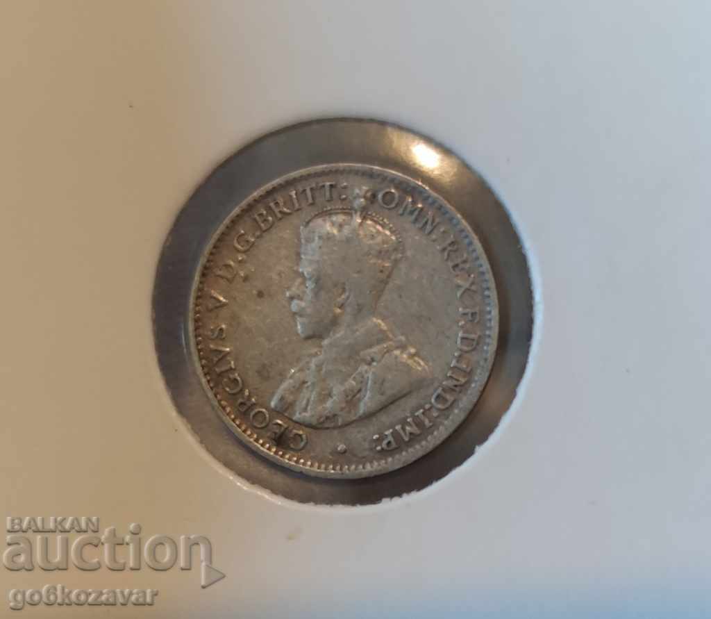 Delivery of Australia 3 pence 1912 Silver.RR Delivery of Australia 3 pence 1912 Silver.RR