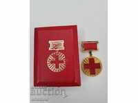 Comunist bulgar. Medalia anului 100 Crucea Roșie 1878-1978