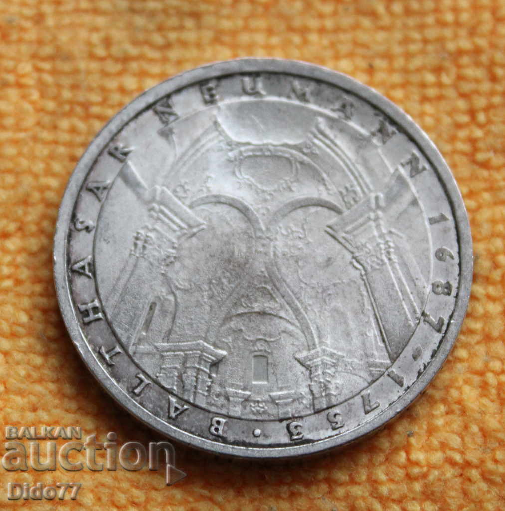 1978 г- 5 марки, юбилейна, Германия, сребро, ТОП ЦЕНА