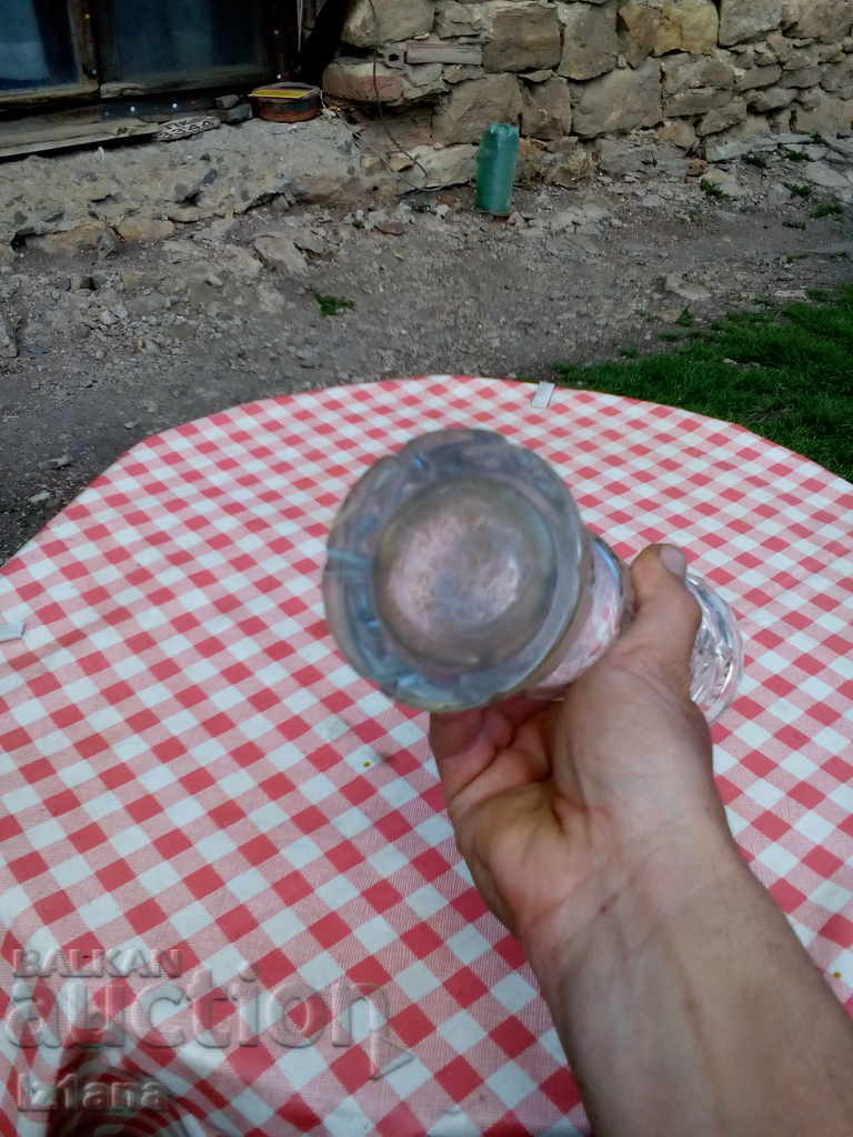 Old glass vase - 5 Old glass vase - 5