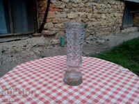 Vază veche de sticlă