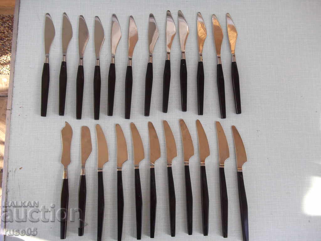 Delivery of Lot of 23 pcs. service knife Soviet Delivery of Lot of 23 pcs. service knife Soviet