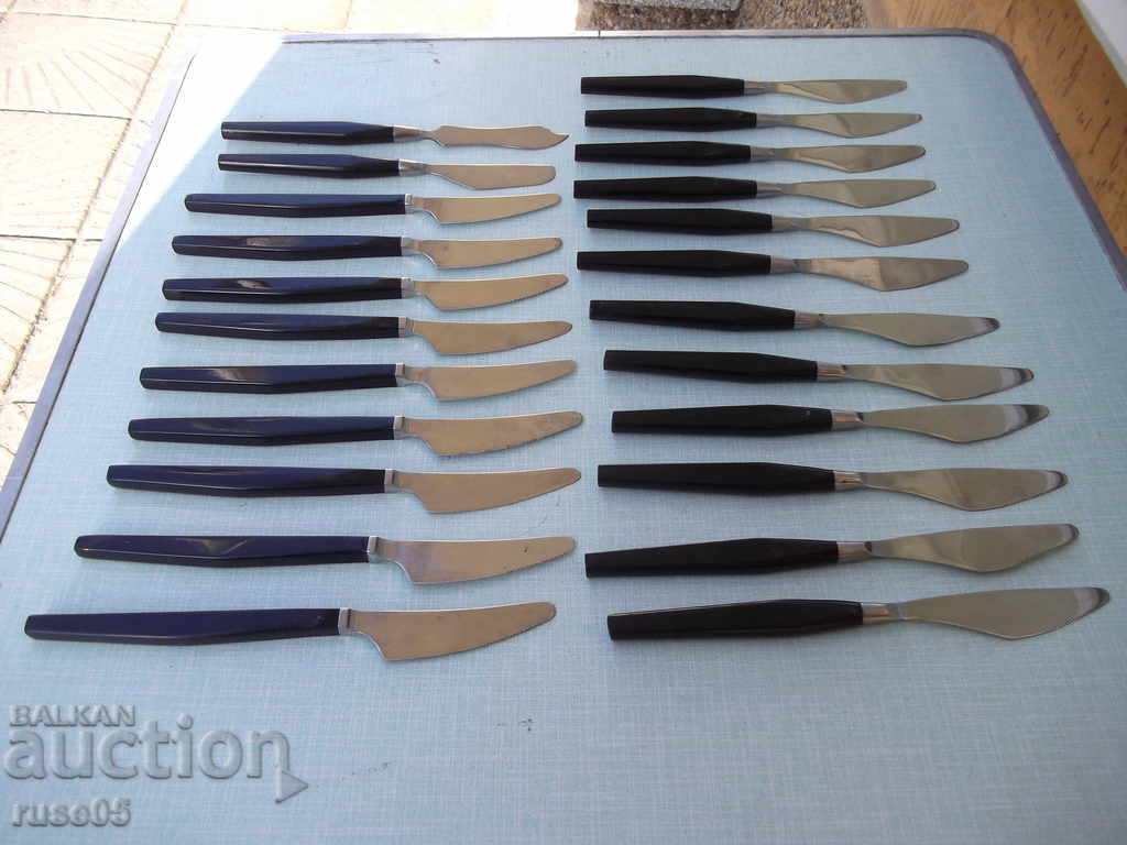 Lot of 23 pcs. service knife Soviet - 5 Lot of 23 pcs. service knife Soviet - 5
