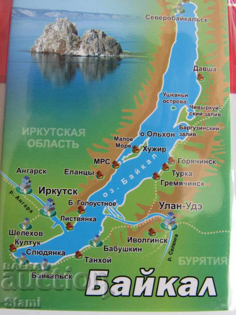 Автентичен магнит от езерото Байкал, Русия-серия-41