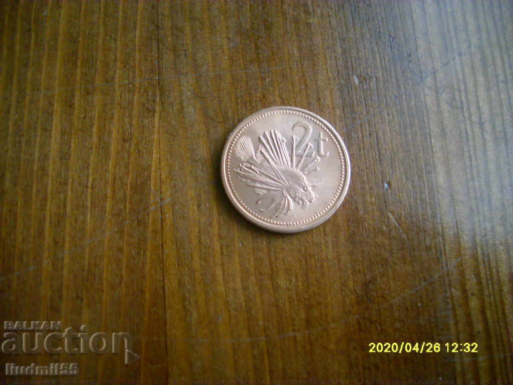 2 toea 2002 Papua New Guinea