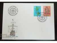 Switzerland - Ancient Envelope 1992 , Columbus