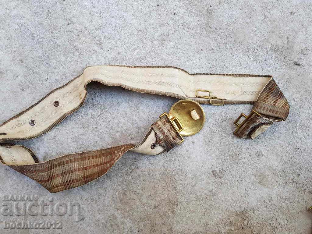 Auction  Bulgarian royal officer's belt Tsar Boris III