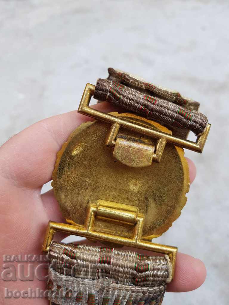 Bulgarian royal officer's belt Tsar Boris III - 5