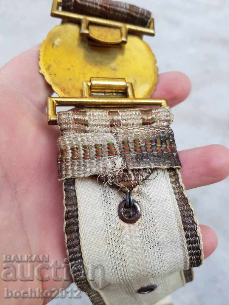 Bulgarian royal officer's belt Tsar Boris III - 6