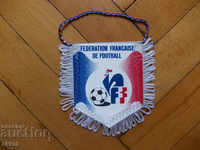 Football flag France federation football flag