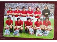Κάρτα ποδοσφαίρου Turin Italy 1972/73