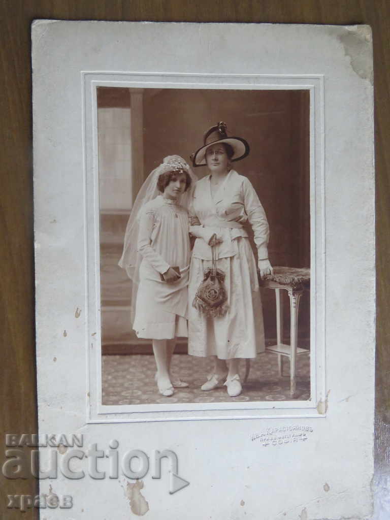 OLD PHOTOGRAPHY - CARDBOARD - IV. KARASTOYANOV - LARGE 140 with price 29.99 BGN | € 15.33