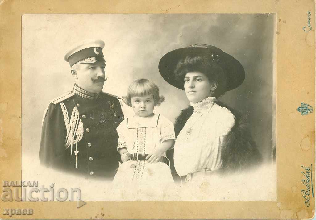 OLD PHOTOGRAPH - CARDBOARD - LARGE - VLADIKOV - G142 OLD PHOTOGRAPH - CARDBOARD - LARGE - VLADIKOV - G142