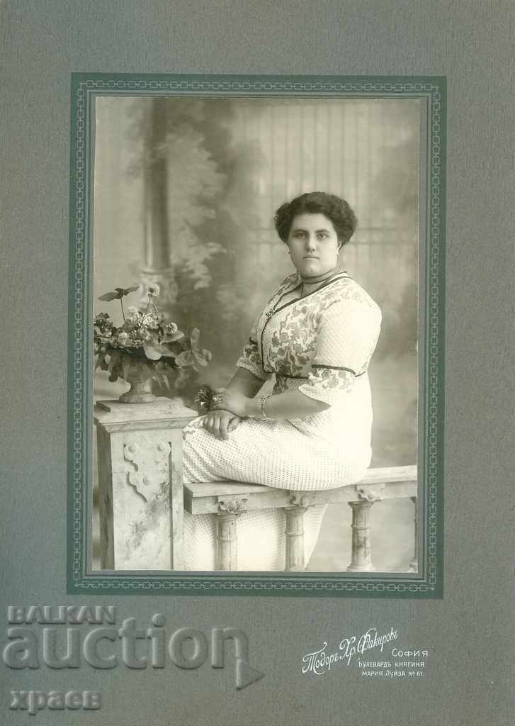 OLD PHOTOGRAPHY - CARDBOARD - FAKIROV - LARGE 145