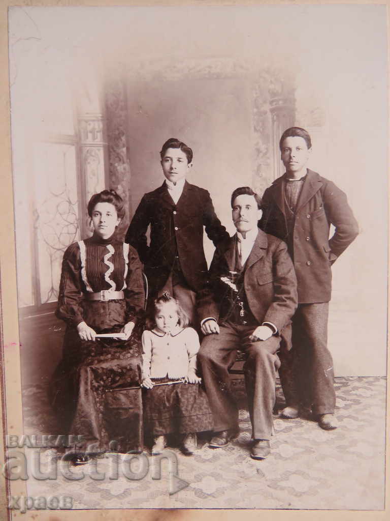 СТАРА ФОТОГРАФИЯ - КАРТОН - ФАКИРОВ - ГОЛЯМА 150 с цена € 19.99 | 39.10 лв.