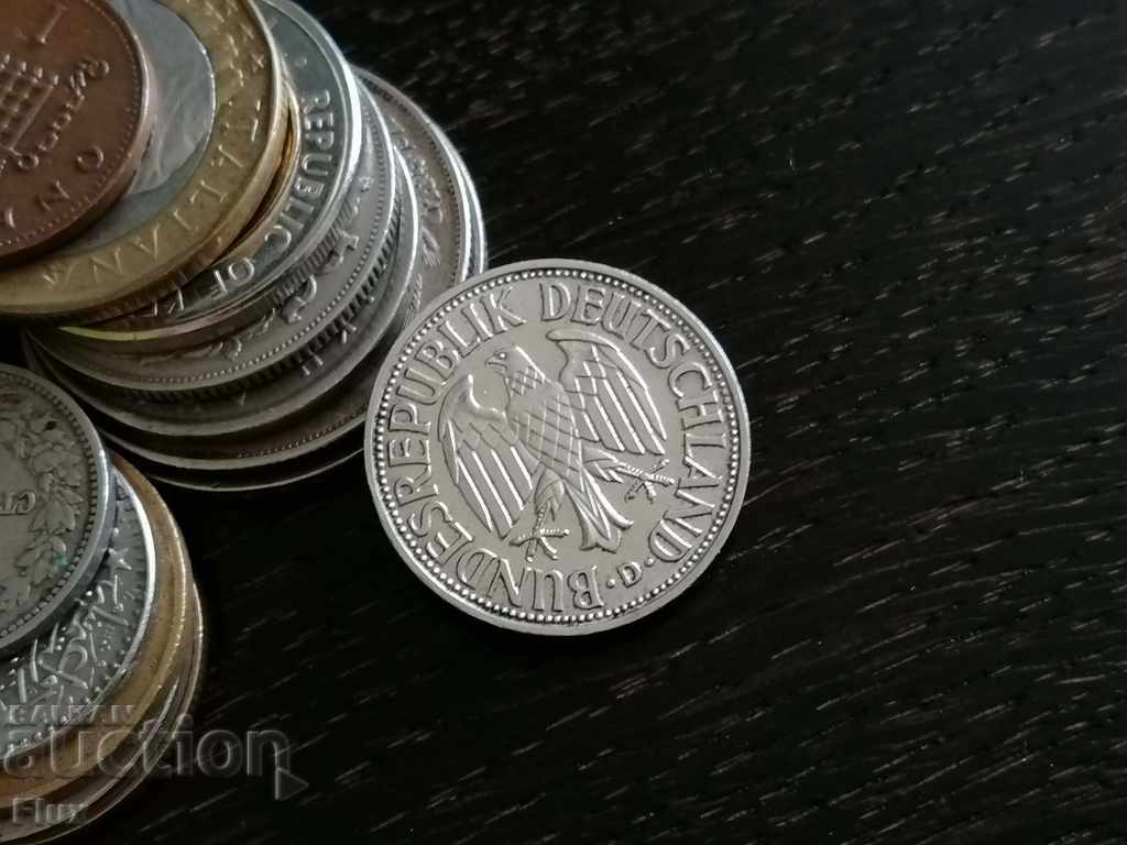 Coin - Germany - 1 mark | 1950; D Series with price 6.00 BGN | € 3.07 Coin - Germany - 1 mark | 1950; D Series with price 6.00 BGN | € 3.07