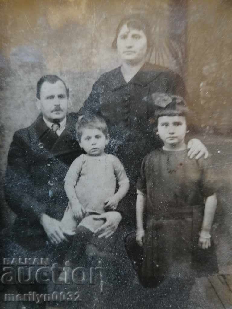 Портрет от тавана снимка фотография семейство