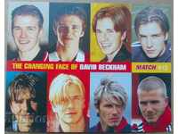 Κάρτα ποδοσφαίρου David Beckham Man United