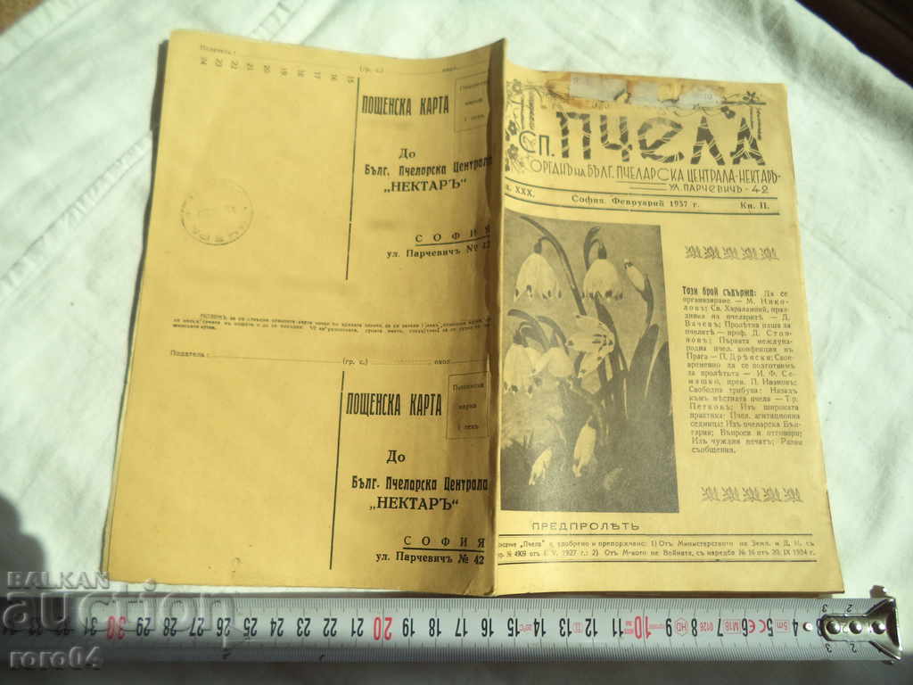 ΜΕΛΕΣ - ΕΤΟΣ XXX Βιβλίο ΙΙ - 1937