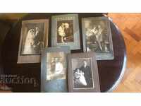 A set of family portraits from the early twentieth century
