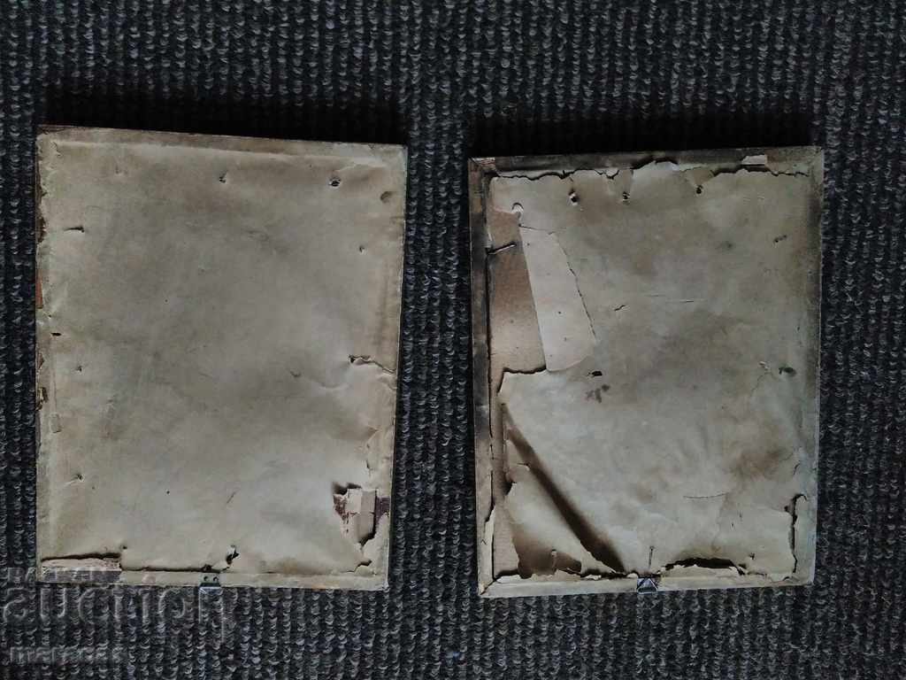 Auction  Old pictures and photos in frames