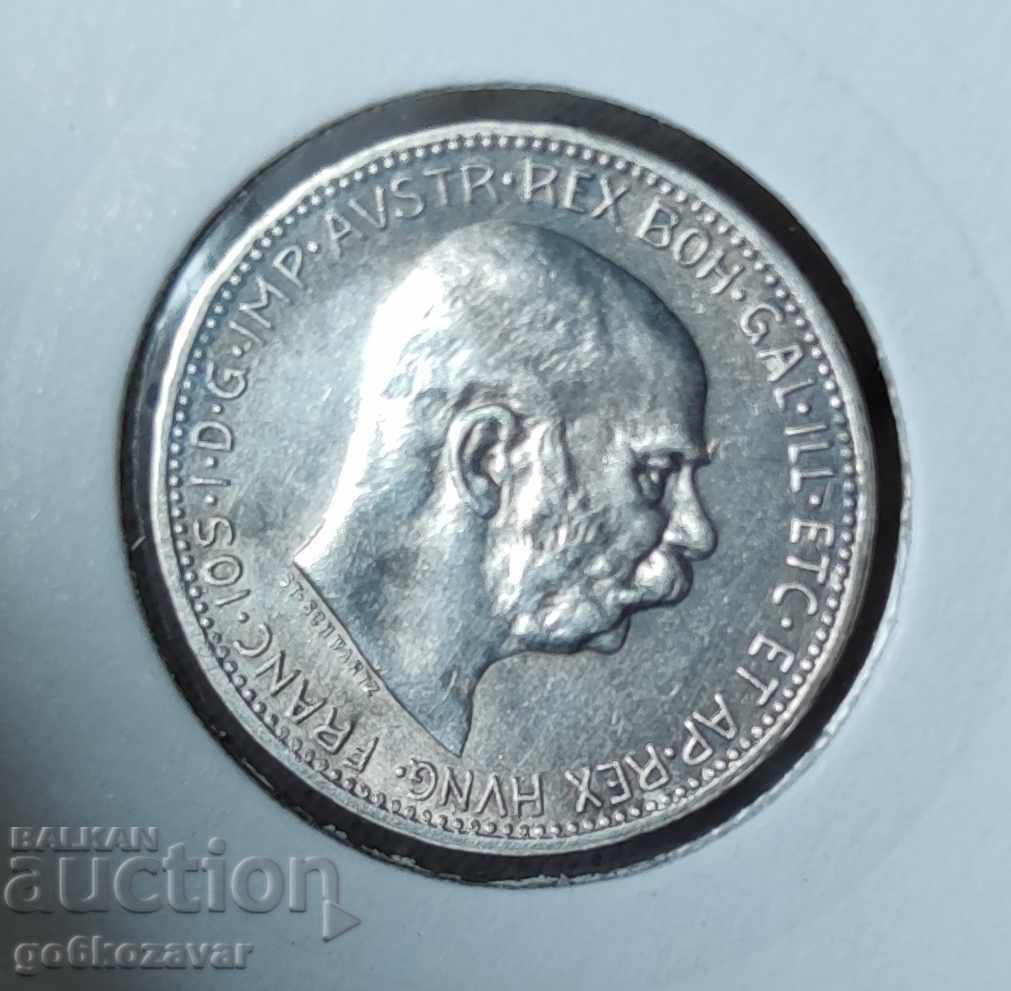 Austria 1 crown 1915 Silver UNC - 6 Austria 1 crown 1915 Silver UNC - 6