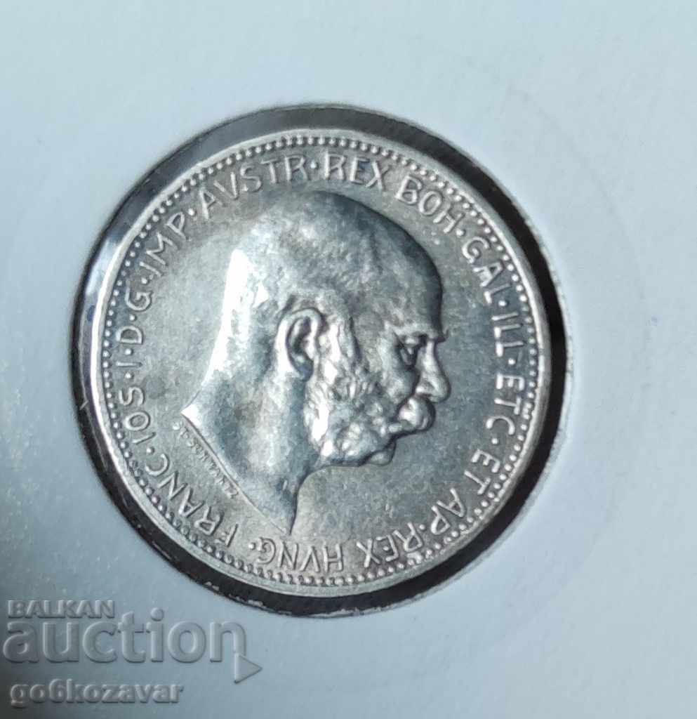 Austria 1 crown 1915 Silver UNC - 7 Austria 1 crown 1915 Silver UNC - 7