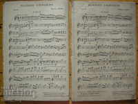 Sheet music / scores - Plaisirs Coupables - Robert Casa