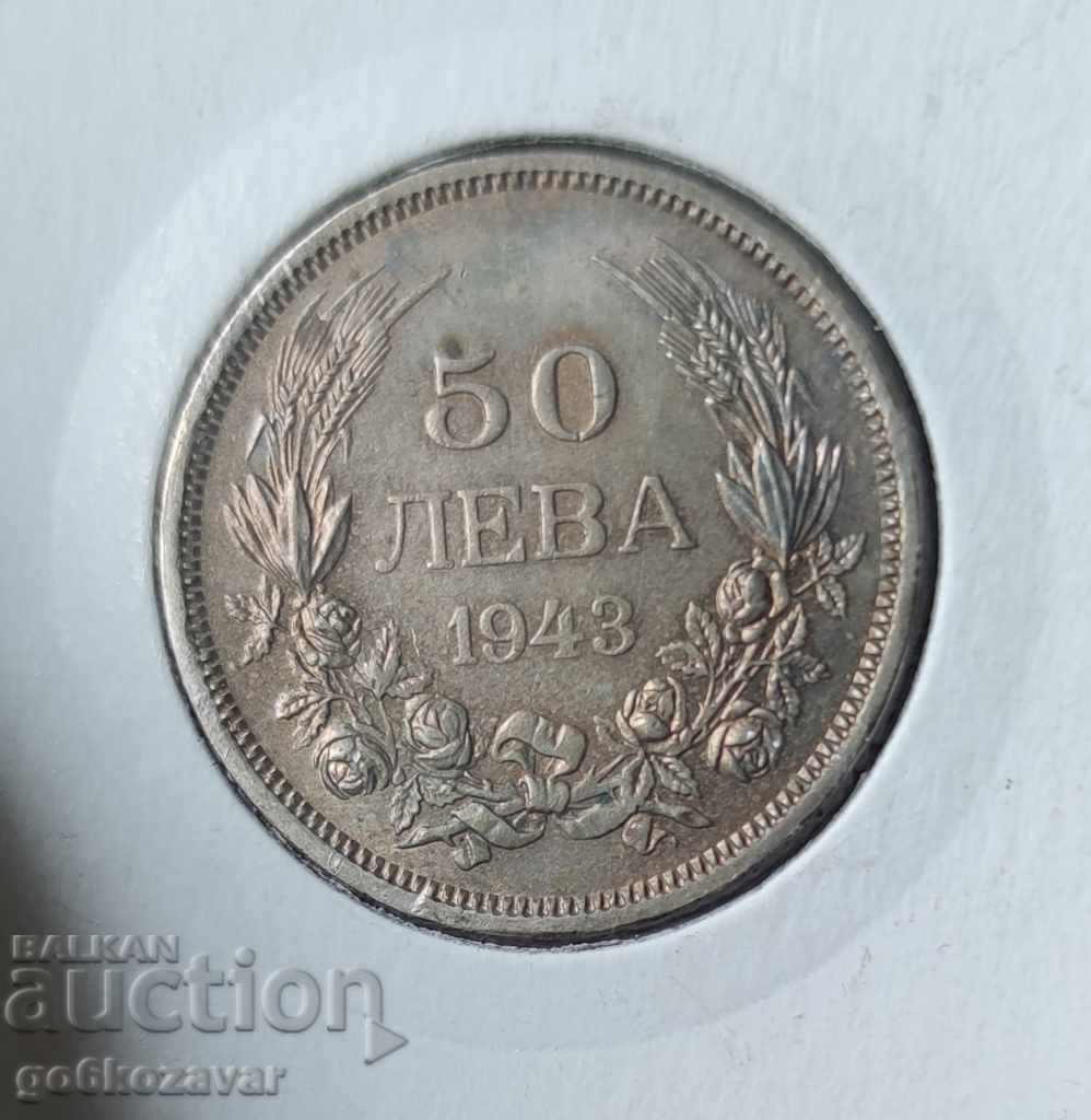 Bulgaria 50 BGN 1943 with price 15.00 BGN | € 7.67 Bulgaria 50 BGN 1943 with price 15.00 BGN | € 7.67