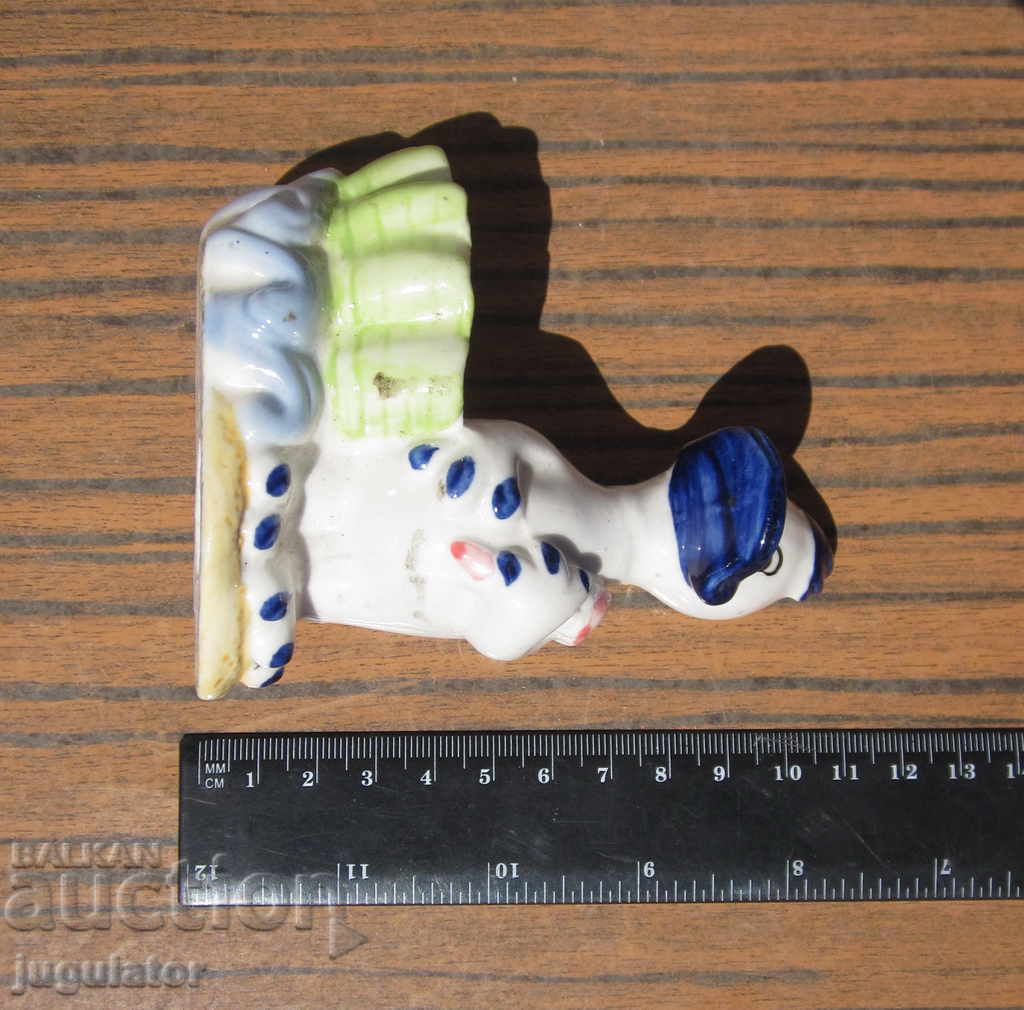 old porcelain figure figurine duck duck - 7